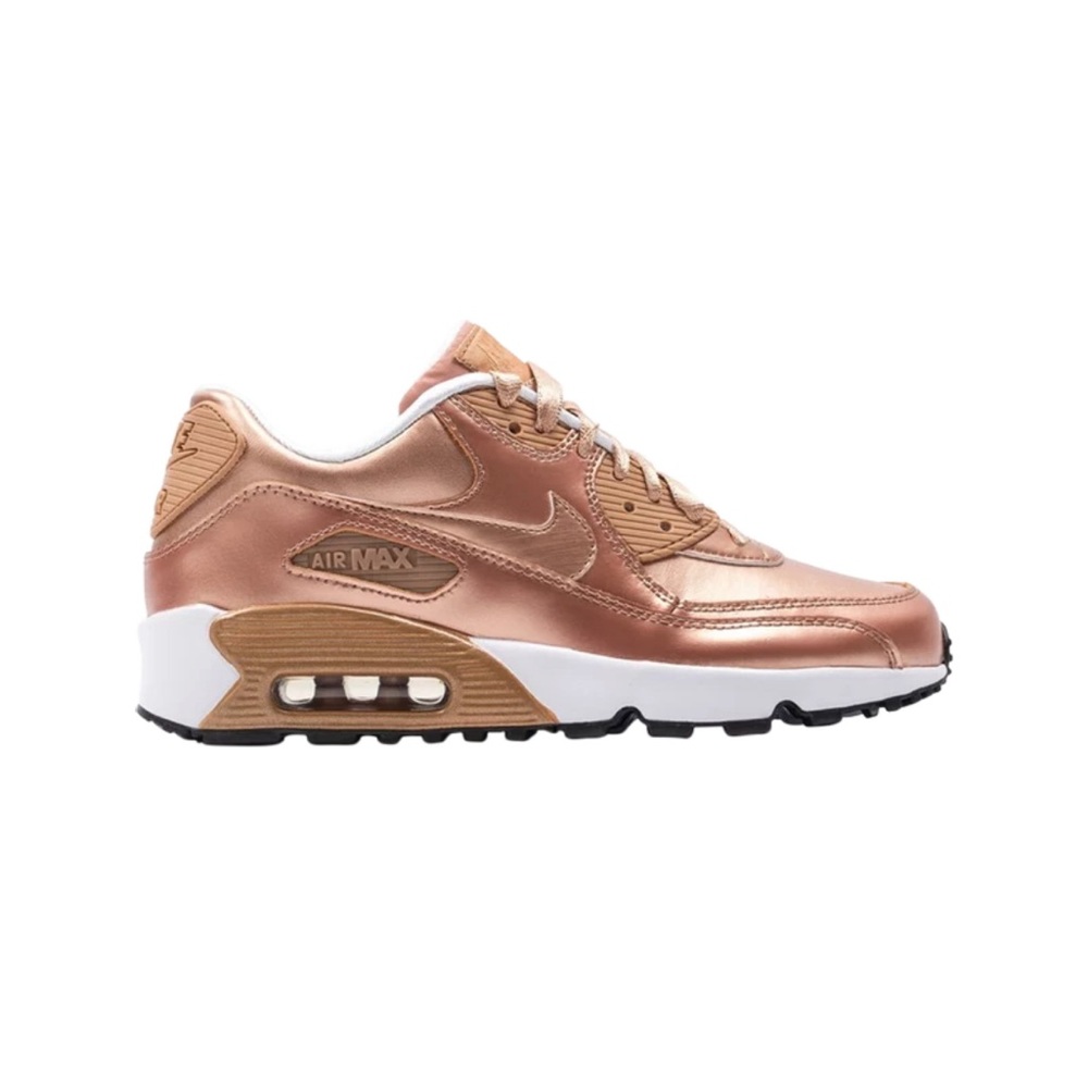 Air Max 90 SE LTR (Red bronze/rose gold) Sz 5y